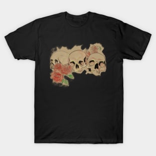 Skull and roses T-Shirt